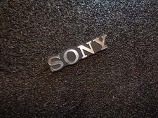Sony Logo Emblem Badge adhesive 40 x 10 mm 061e 