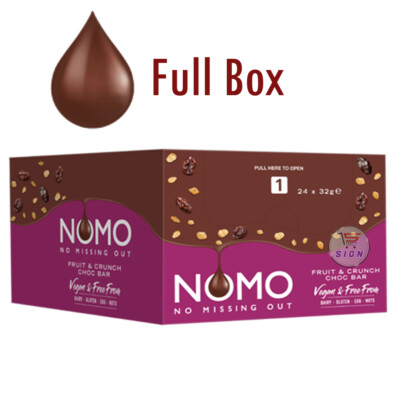 nomo  Nomo Variety Vegan Chocolate Bars | Dairy Gluten Egg Nut Free Full
