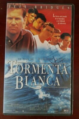 PELICULA VHS TAPE TORMENTA BLANCA