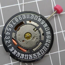 Swiss Ronda 715 Quartz Watch Movement Date@6 Replacement Black Date Wheel