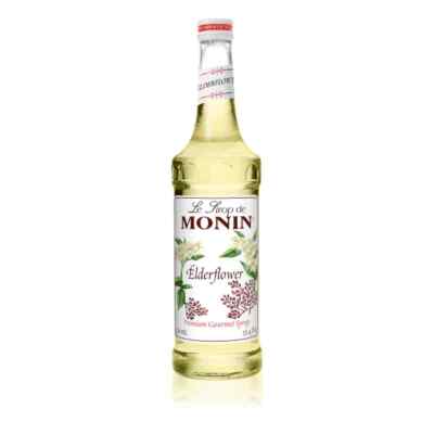 Monin Elderflower Syrup 750ml, H-Elderflower