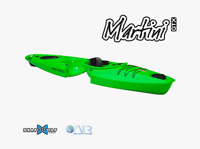 Point 65 Martini Solo Tourenkajak Angelboot Freizeitkajak zerlegbar mit Airsitz