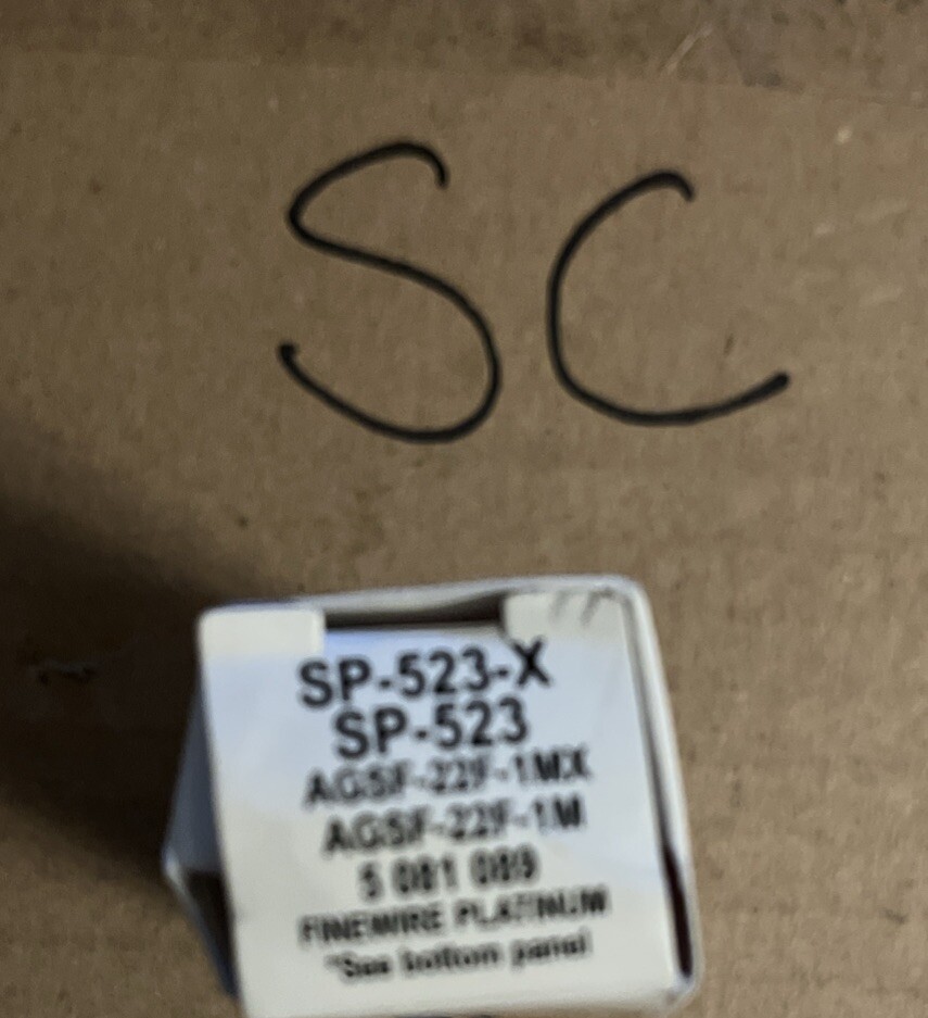 Genuine Ford Motorcraft Spark Plug SP-523-X AGSF-22F-1MX SP-523 AGSF-22F-1M