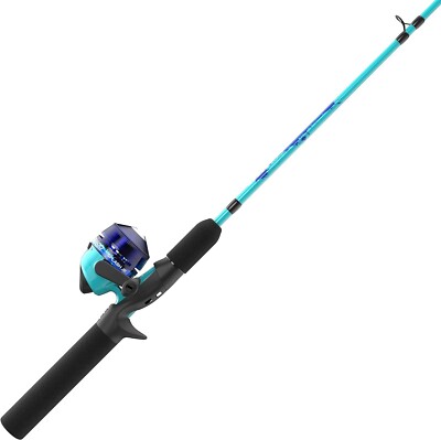 Zebco Kids Splash Jr. Spincast Reel and Fishing Rod Combo, 4-Foot 2-Piece Fishin