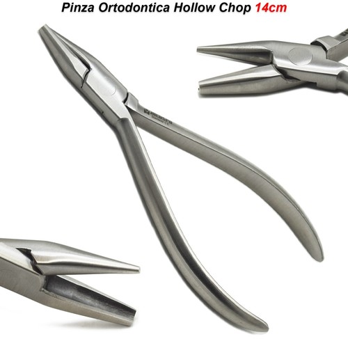 Ortodonzia Pinza Piega Fili Hollow Chop Concavo-Convessa per Loop Ortodontiche - Foto 1 di 4