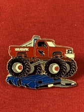 Hawk Monster Truck collectible lapel pin, tie tack, hatpin museum 4X4