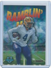 2022 Bowman Chrome University RM-7 Ramblin Man  John Emery LSU Tigers