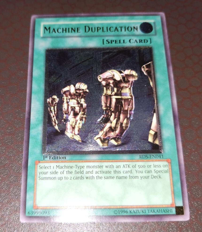 YuGiOh! Machine Duplication RDSEN041 Ultimate Rare 1st Edition VLP! eBay