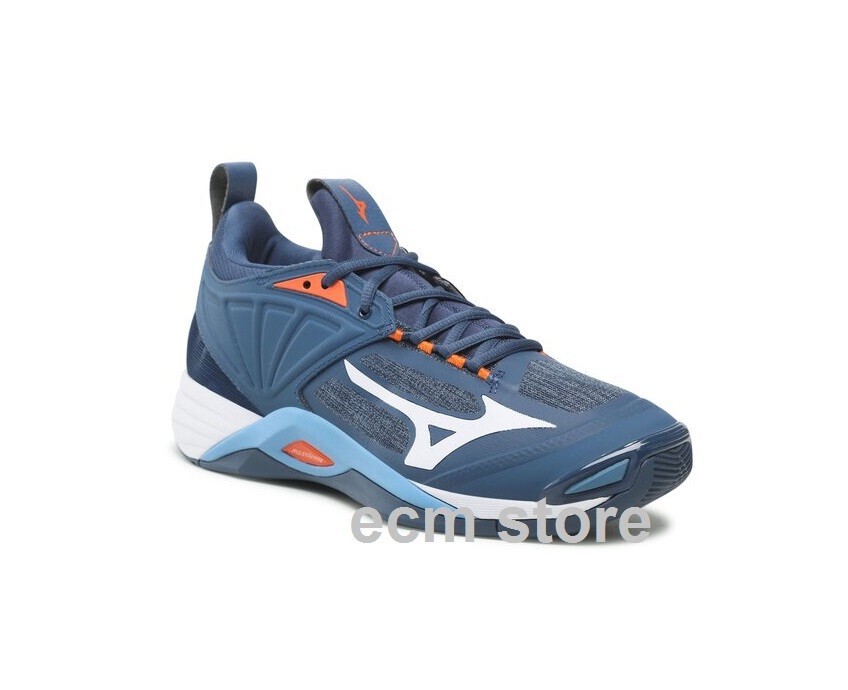Mizuno Wave Momentum V1GA211212 Volleyballschuhe Größe 41 Blau Sneaker