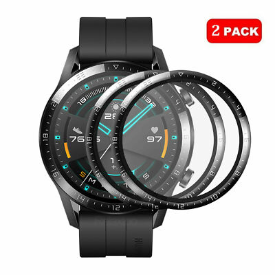 x For Huawei Watch GT2 46mm SmartWatch Curved Film Full