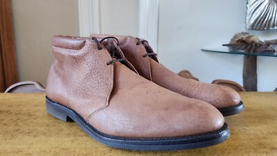 Allen Edmonds Mens Brown Leather Chukka Boots Size 11.5 D  display picture 1