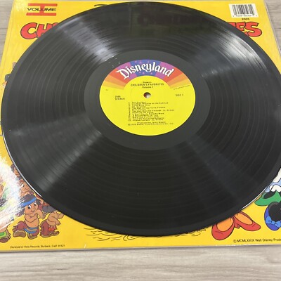 Walt Disney Children's Favorites Vinyl LP Lot(3) Vol. I, II, & III