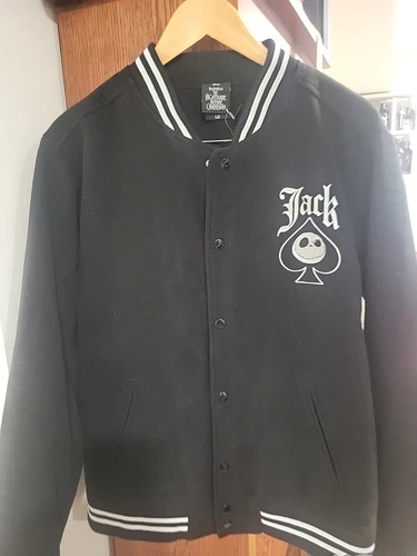 Nightmare Before Christmas Disney Pumpkin King Men Unisex Size LG Black  Jacket  - product listing photo