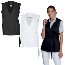 Leiber Damen Kasack ohne Arm Putzkittel Gastro Pflege Arbeitskleidung Reinigung