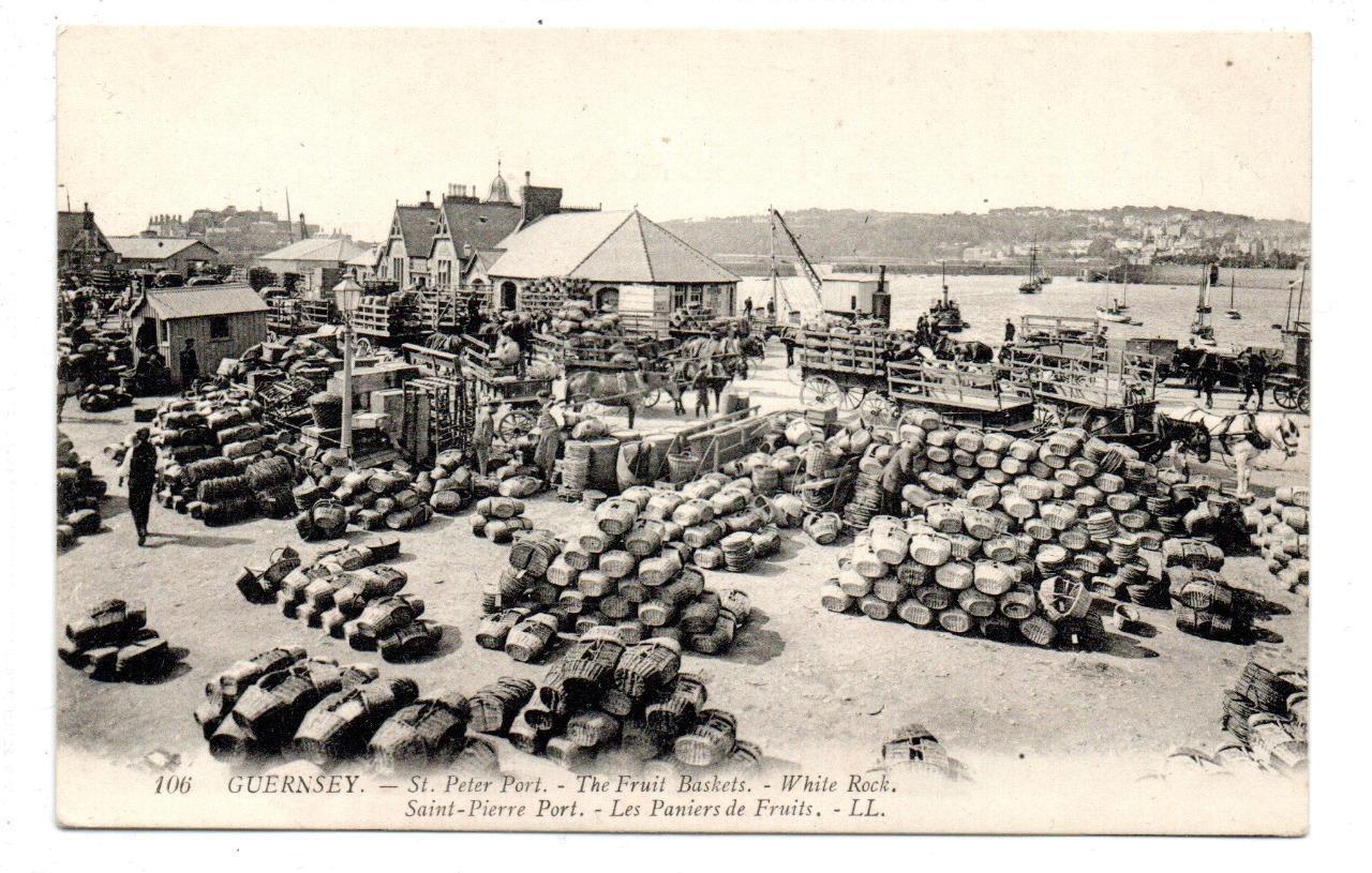 ST PETER PORT THE FRUIT BASKETS Guernsey LL no.106 postcard (C85125) eBay