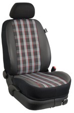 VW Golf 2 Bj 1983-1992 Maß Rücksitzbezug Schonbezug: GTI-rot/KL/schwarz