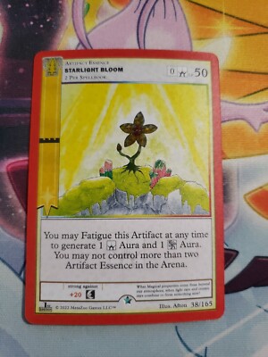 Starlight Bloom Reverse Holo NM 38/165 MetaZoo 1st Edition Wilderness Card TCG
