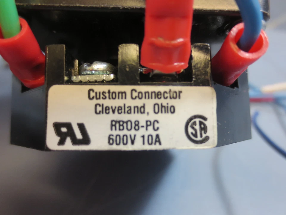 Amperite DOD Timer 0.6-60 Sec W RB08-PC 600V 10A Amp 8 Pin Relay Socket Used - Image 4 of 4