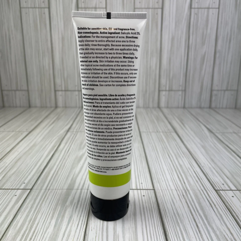 Mary Kay Clear Proof CLARIFYING CLEANSING GEL Acne Medication NWOB - Image 3 of 3