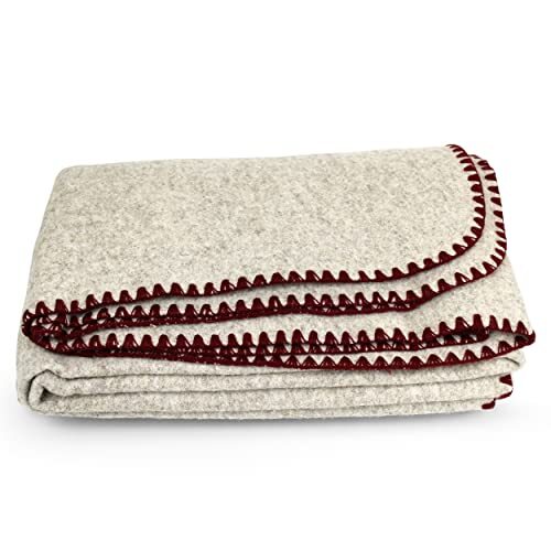 Blanket beige Woolen 79inch x 7030WPB eBay