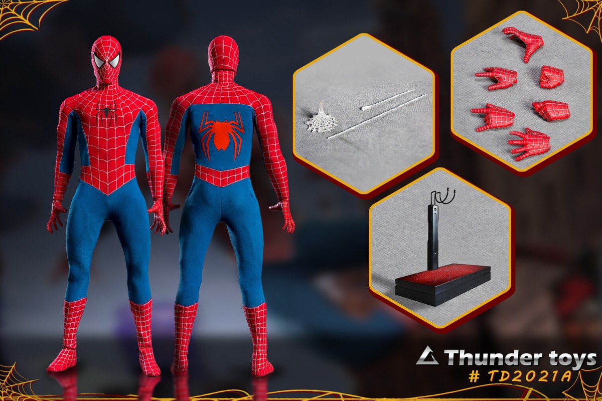 その他 Thunder Toys 1/6 Parasite black variant Thunder Toys Variant Spider-Man Battle Suit TD2021A 1/6