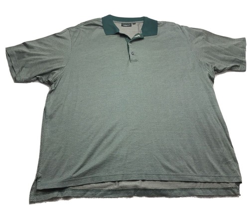 Bobby Jones Collection Mens Green Spotted Sleeve Golf Polo Size XL | eBay