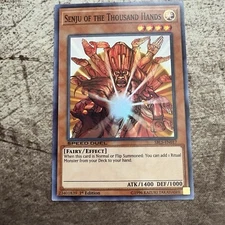 Senju of the Thousand Hands - SBLS-EN017 - Super Rare 1st Ed Yugioh - LP