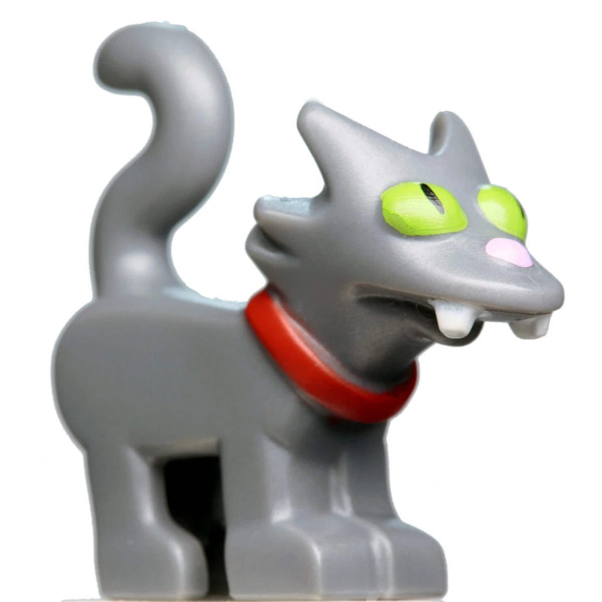 NEW LEGO Animal Land Cat Snowball IIDark Bluish Gray x1