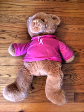 VINTAGE GUND TEDDY BEAR MACY EXCLUSIVE BREAST CANCER AWARENESS