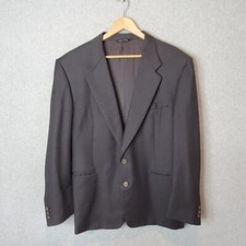 CANALI Men's 2 Button Suit Jacket 100 Wool Blazer Coat Gray 54R US 44R 