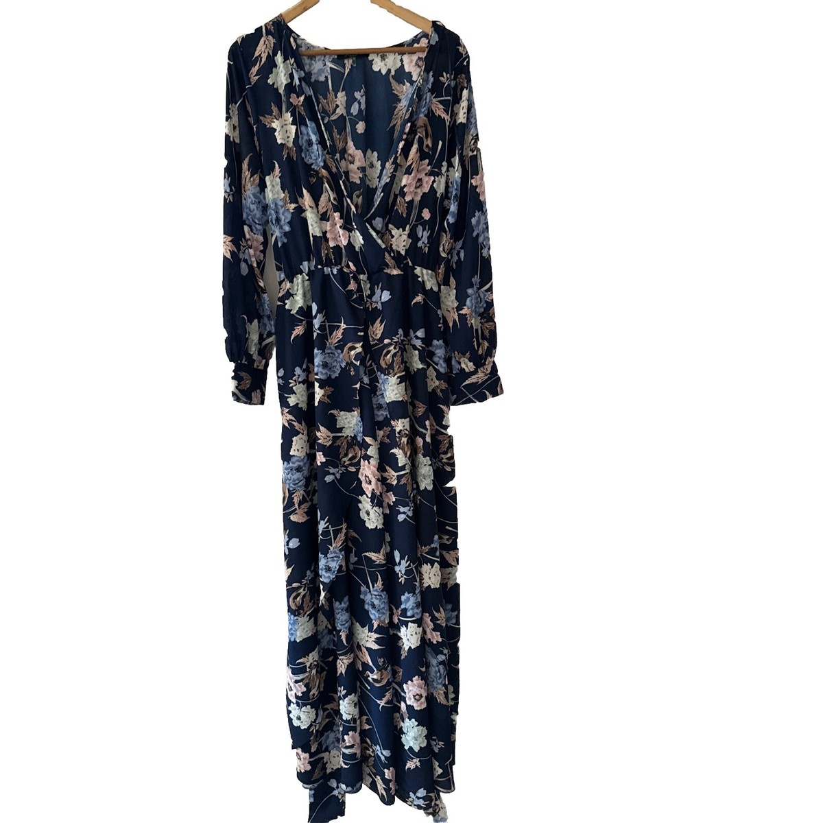 3x blue dress Curvy XL-3X TeaElla