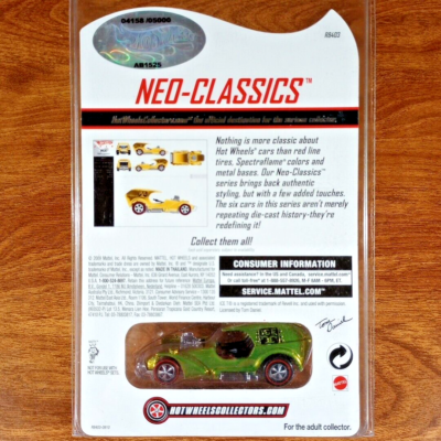 Hot Wheels RLC Neo-Classics Ice T 4158/5000 Yellow Series 9