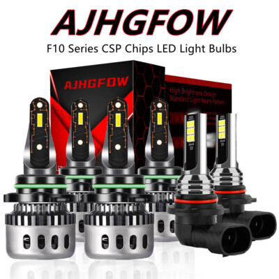 For Lincoln LS 2000 2001 2002 faro LED alto/bajo + Kit de luz antiniebla 6500K