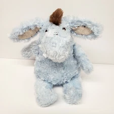 Disney Baby 11" Blue Brown Eeyore Knit Ears Kids Preferred 2013 Stuffed Plush