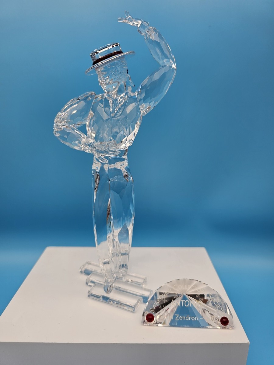 スワロフスキー　マジックオブダンス　「アントニオ」　フィギュリン Swarovski -Magic Of Dance Antonio 2003 With Antonio Plaque, No Box