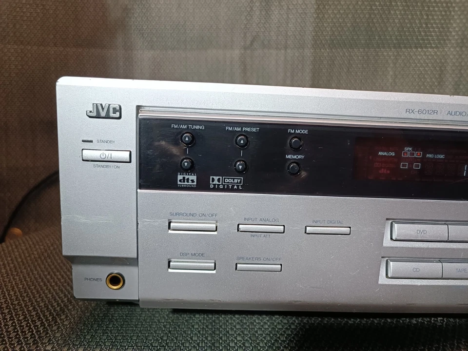 JVC RX-6012R Verstärker Amplifier AM/FM Receiver Digital - Bild 4 von 4