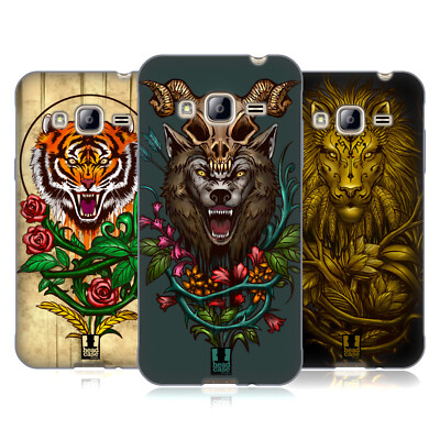 HEAD CASE DESIGNS WILDTIERE SOFT GEL HANDYHÜLLE FÜR SAMSUNG HANDYS 3