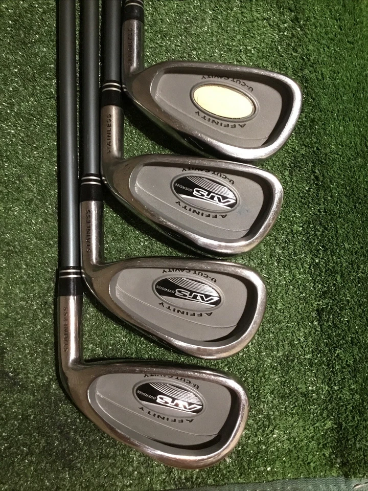 Affinity ATS Oversize Irons Set (4-PW) Regular Aldila HM-65 Graphite Shafts - Image 3 of 4