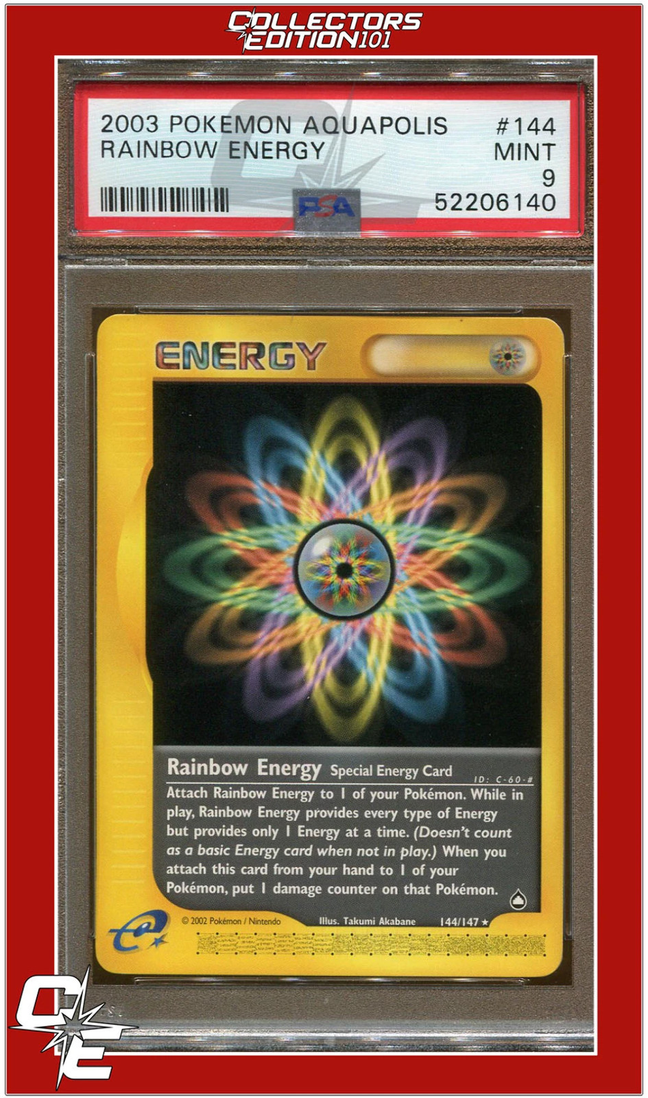 Aquapolis 144 Rainbow Energy PSA 9