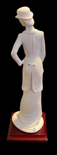 Statuetta vintage Giuseppe Armani Firenze ""Lady Rider"" Made in Italy 1987 - Foto 4 di 16