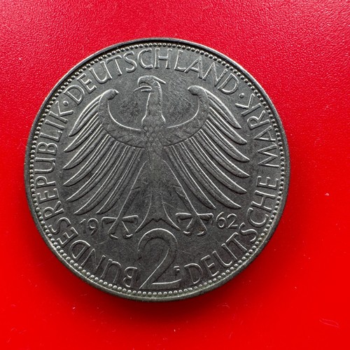 GERMANY 2 MARK, MAX PLANCK 1962