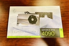 New Sealed Msi Geforce Rtx 4090 Suprim Liquid X 24gb Gddr6x Graphics Card