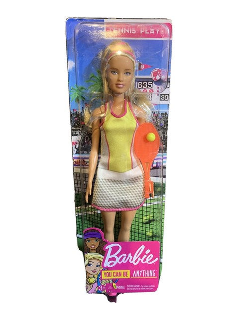 tennis barbie doll