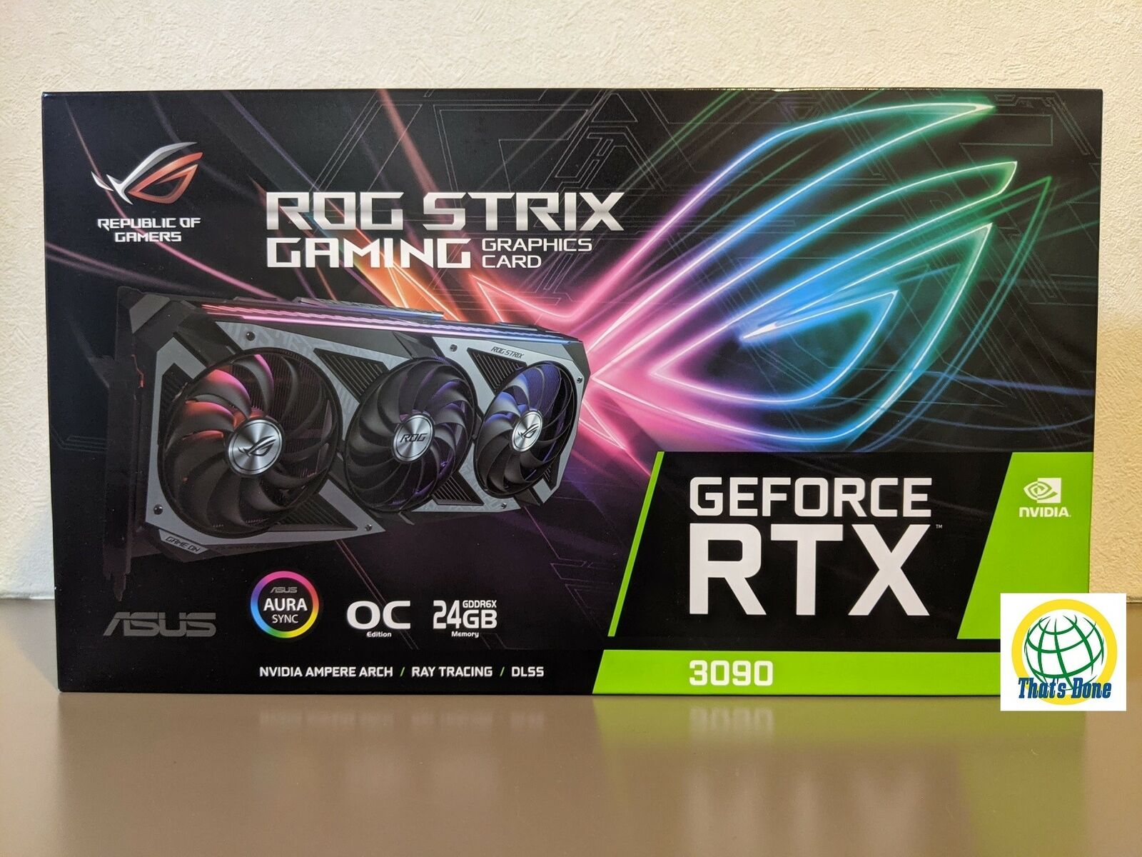 Asus GeForce RTX3090 24G Gaming Graphics Card ROG-STRIX-RTX3090-O24G-GAMING