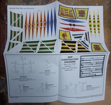 Empire Imperial Sail Sheet for Man O' War. Warhammer Games Workshop