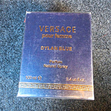 Versace Dylan Blue Pour Femme Perfume Natural Spray Regular Size 3.4 fl oz