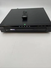 Sony DVP-NC80V 5 DISC DVD SACD MP3 Carousel Player Remote Cables TESTED WORKS