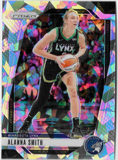 2024 Panini Prizm WNBA - Alanna Smith #111 Ice Prizm Silver Minnesota Lynx Card