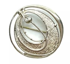 Vintage OMG Ola M Gorie Sterling Silver May Queen Brooch  - 9.7 grams