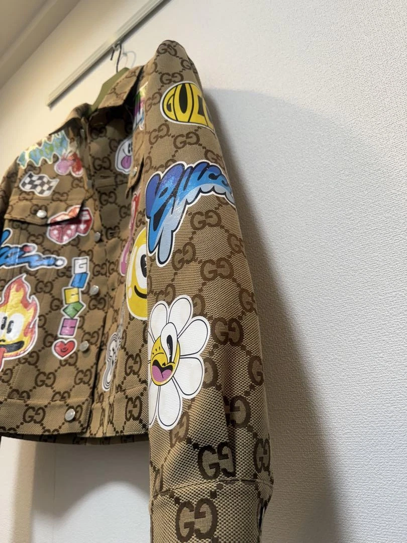 Giacca Patch Personaggio Gucci 24Ss